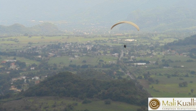 Vuelo en parapente